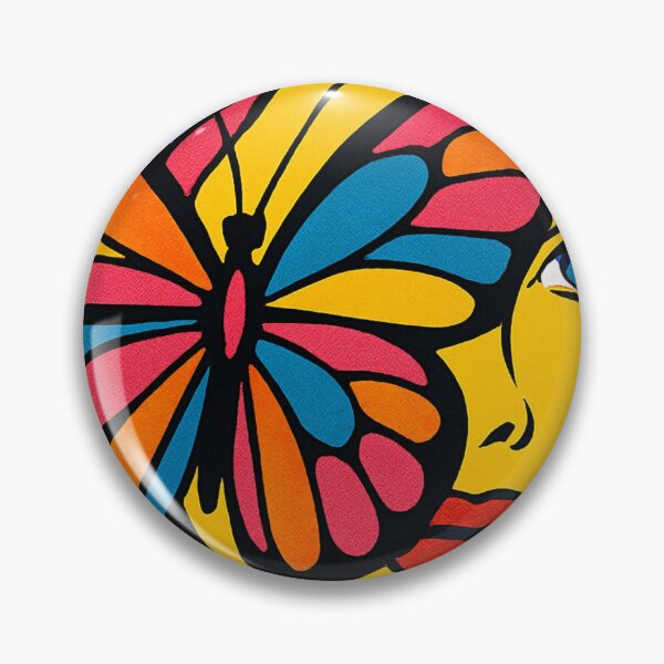 Item preview, Butterfly mask meets pop art designed and sold by Sigtrix.