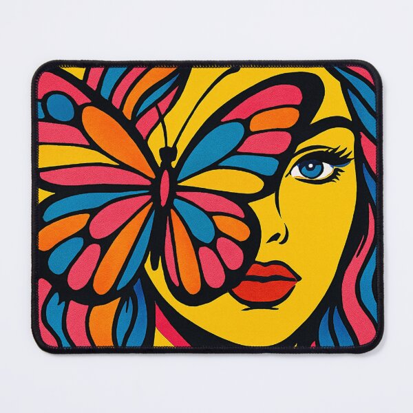 Item preview, Butterfly mask meets pop art designed and sold by Sigtrix.