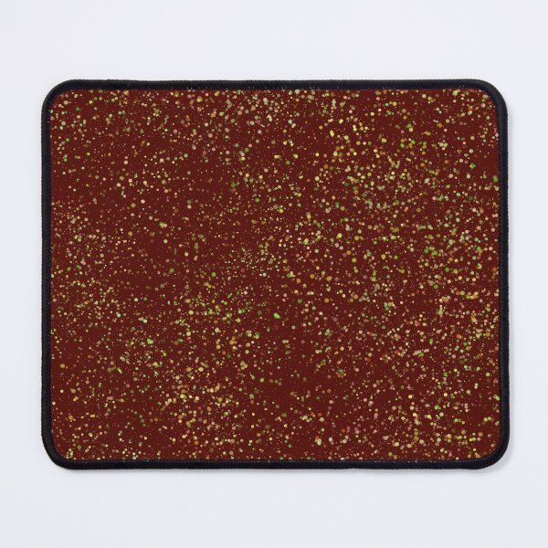 Item preview, Green Yellow Speckle Pattern Red Background designed and sold by Deanmindvortex.