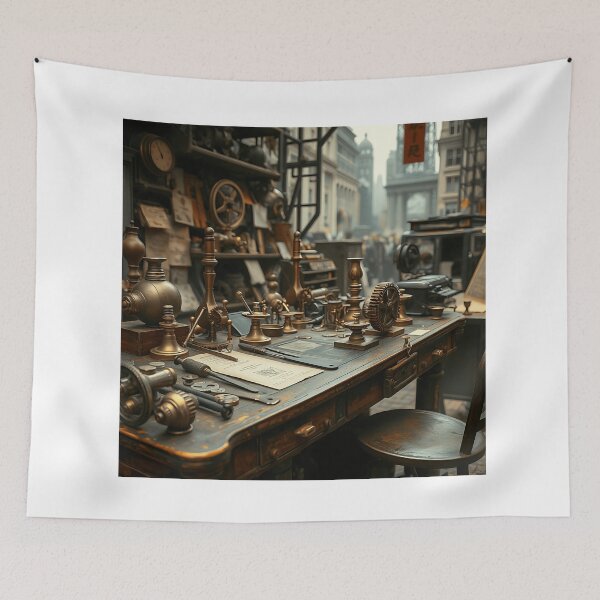 Item preview, Antique Inventor's Table designed and sold by sharon1210.