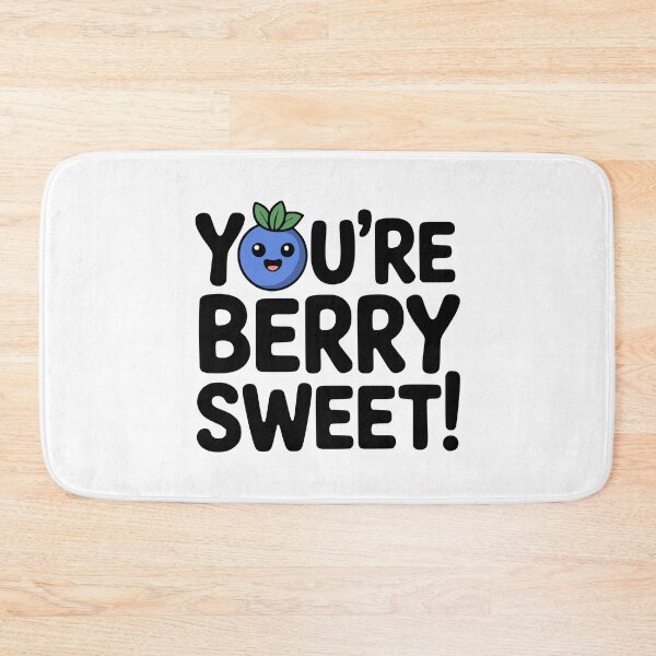 Item preview, You're Berry Sweet! Cute Blueberry Pun designed and sold by PMCreative.