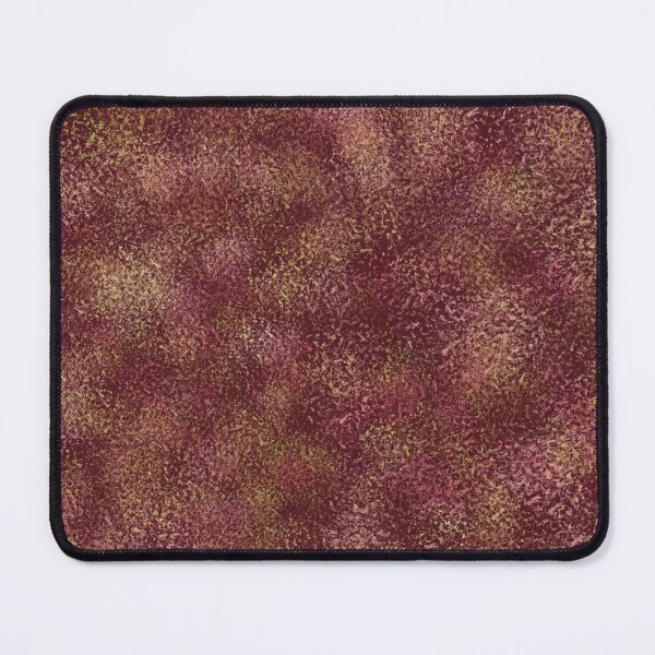 Item preview, Green Pink Speckles Pattern Red Background designed and sold by Deanmindvortex.