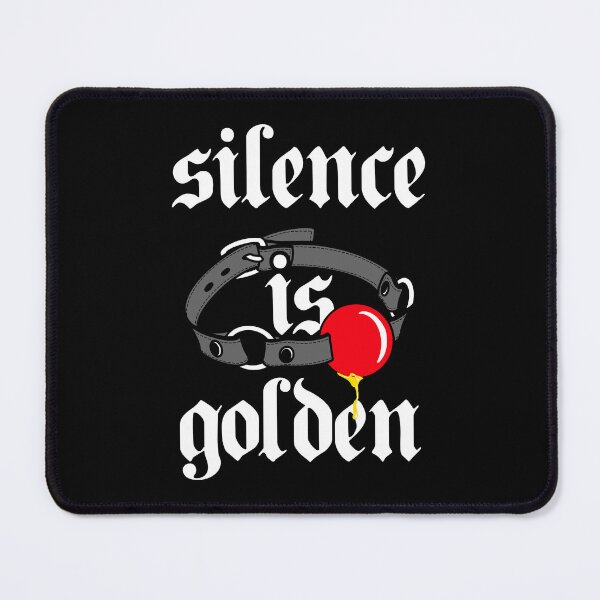 Item preview, Silence is Golden ball gag water sports bdsm designed and sold by Breakfast-Soda.