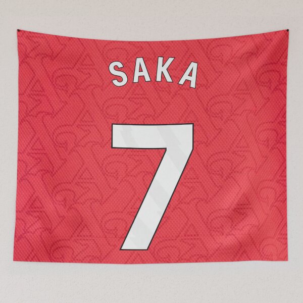 Item preview, Saka 7, Arsenal designed and sold by The90thMinute-.