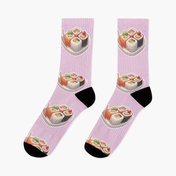 Item preview, Kawaii Sushi Manga Anime – Cute Chibi Japanese Food designed and sold by Sugar Wisdom .