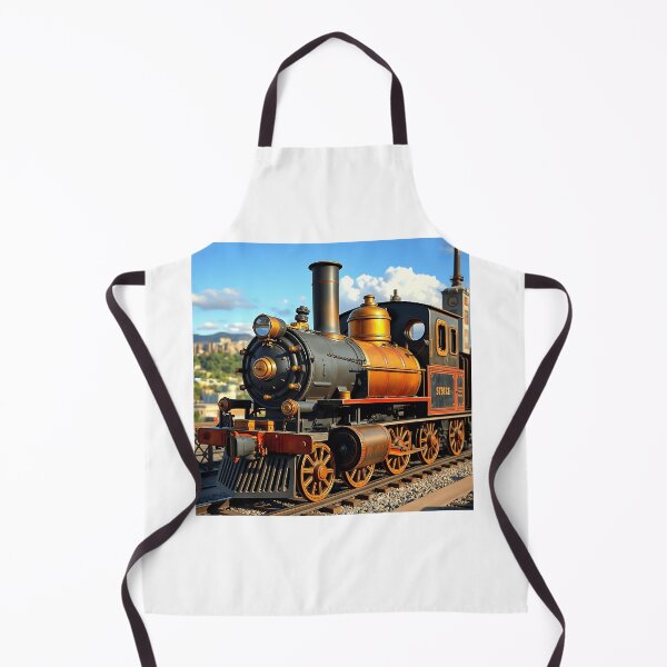 Item preview, Brass-Powered Steampunk Locomotive designed and sold by sharon1210.