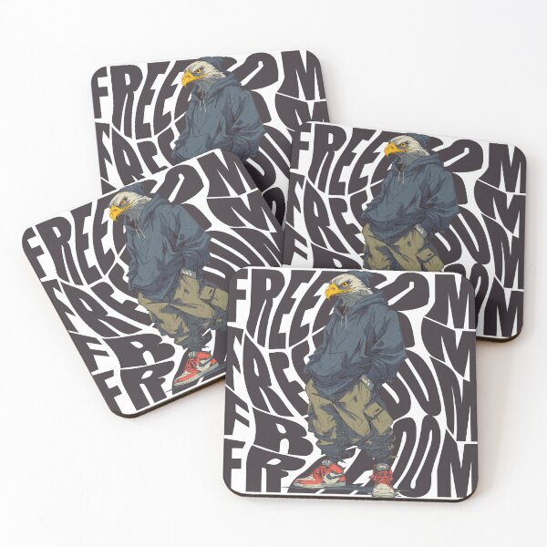 Item preview, Streetwear Eagle – Freedom Vibes designed and sold by POS.Studio.