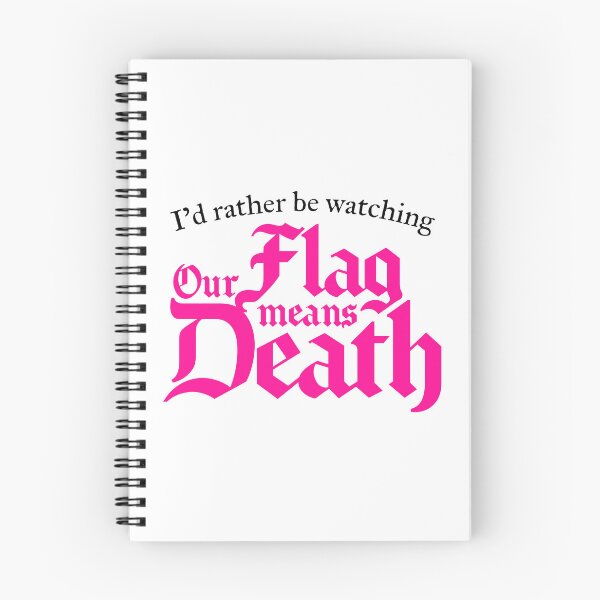 Item preview, I'd rather be watching Our Flag Means Death (black) designed and sold by ListingToPort.