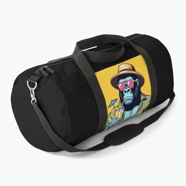 Item preview, Gorilla drinking lemonade at summer holiday  designed and sold by Dogandesighn.