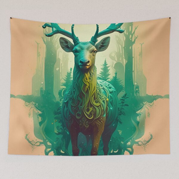 Item preview, Jager Deer designed and sold by MatrixTattoo.