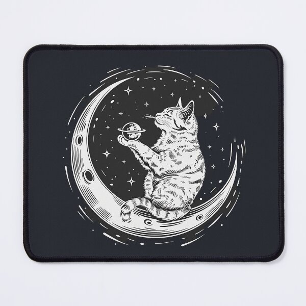 Item preview, Starlit Majesty – The Space Cat designed and sold by Bambooartist.