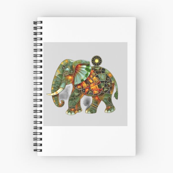 Item preview, Celestial Elephant in Onyx and Jade designed and sold by sharon1210.