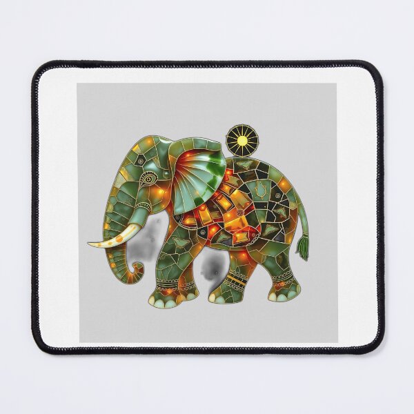 Item preview, Celestial Elephant in Onyx and Jade designed and sold by sharon1210.