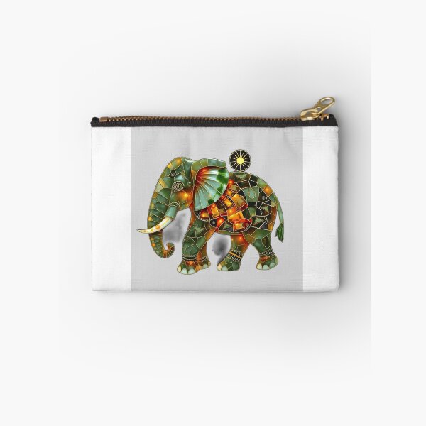 Item preview, Celestial Elephant in Onyx and Jade designed and sold by sharon1210.