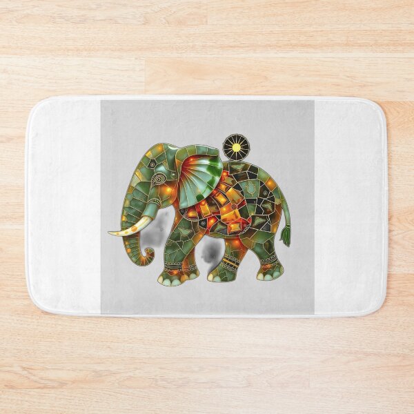 Item preview, Celestial Elephant in Onyx and Jade designed and sold by sharon1210.