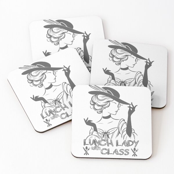 Artikelvorschau, Lunch Lady mit Klasse – Retro Vintage Back to School Design entworfen und verkauft von PeteLawliiet.