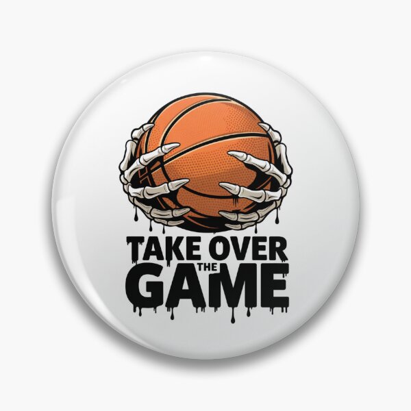 Item preview, Take Over Game - Skeleton Basketball Art  designed and sold by PhilllandArt.