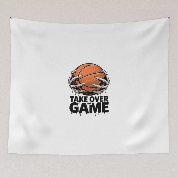 Item preview, Take Over Game - Skeleton Basketball Art designed and sold by PhilllandArt.