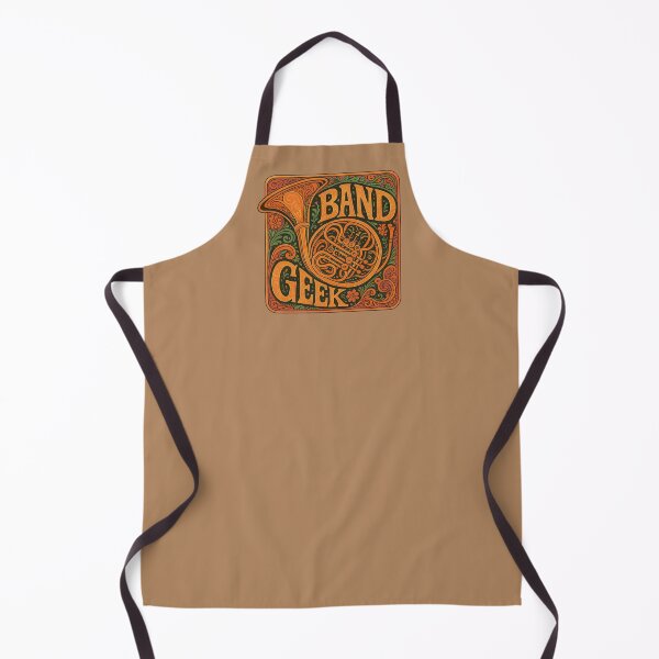 Item preview, Band Geek French Horn Music Design designed and sold by FrictionMaxxing.