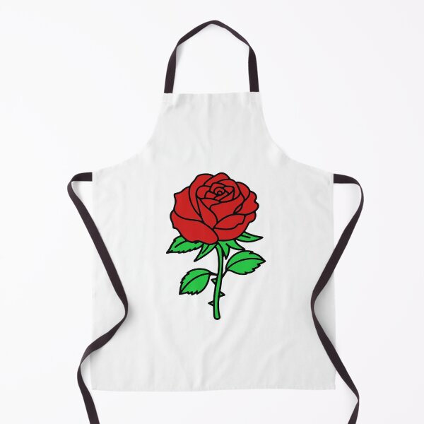 Item preview, Simple Red Rose Illustration designed and sold by varinthip.