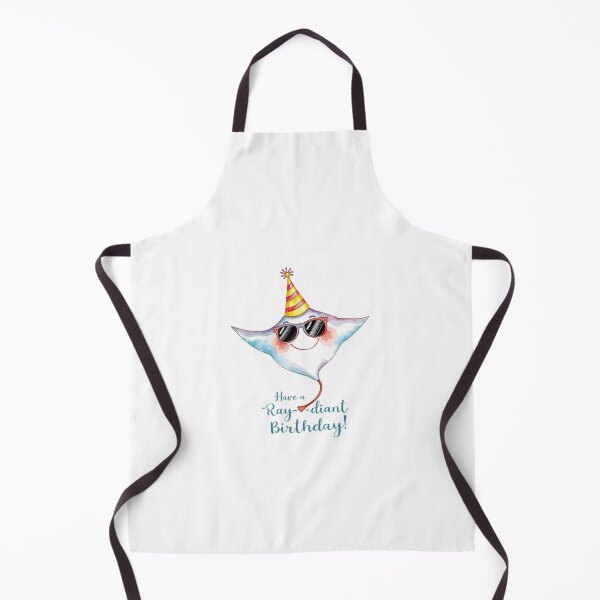 Item preview, Have a ray-diant Birthday cute kawaii meme gift balloons stingray shark designed and sold by CheeseBlueprint.