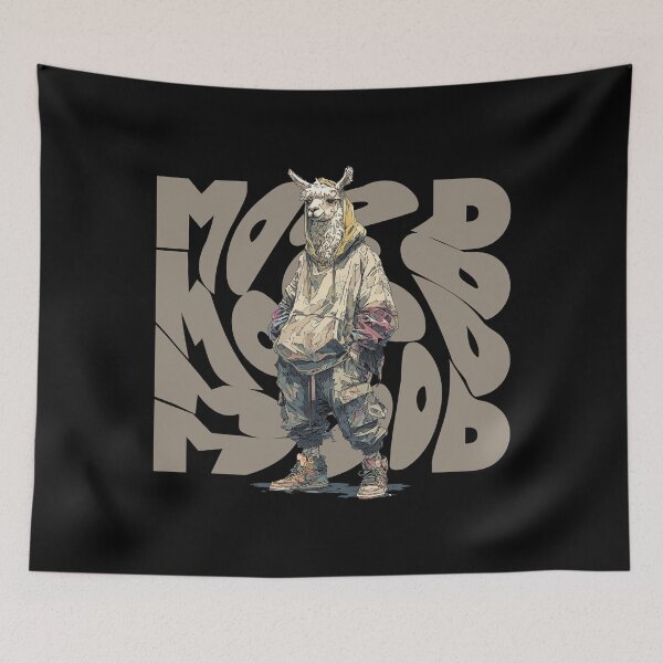 Item preview, Urban Lama Character – More Mood, More Style designed and sold by POS.Studio.
