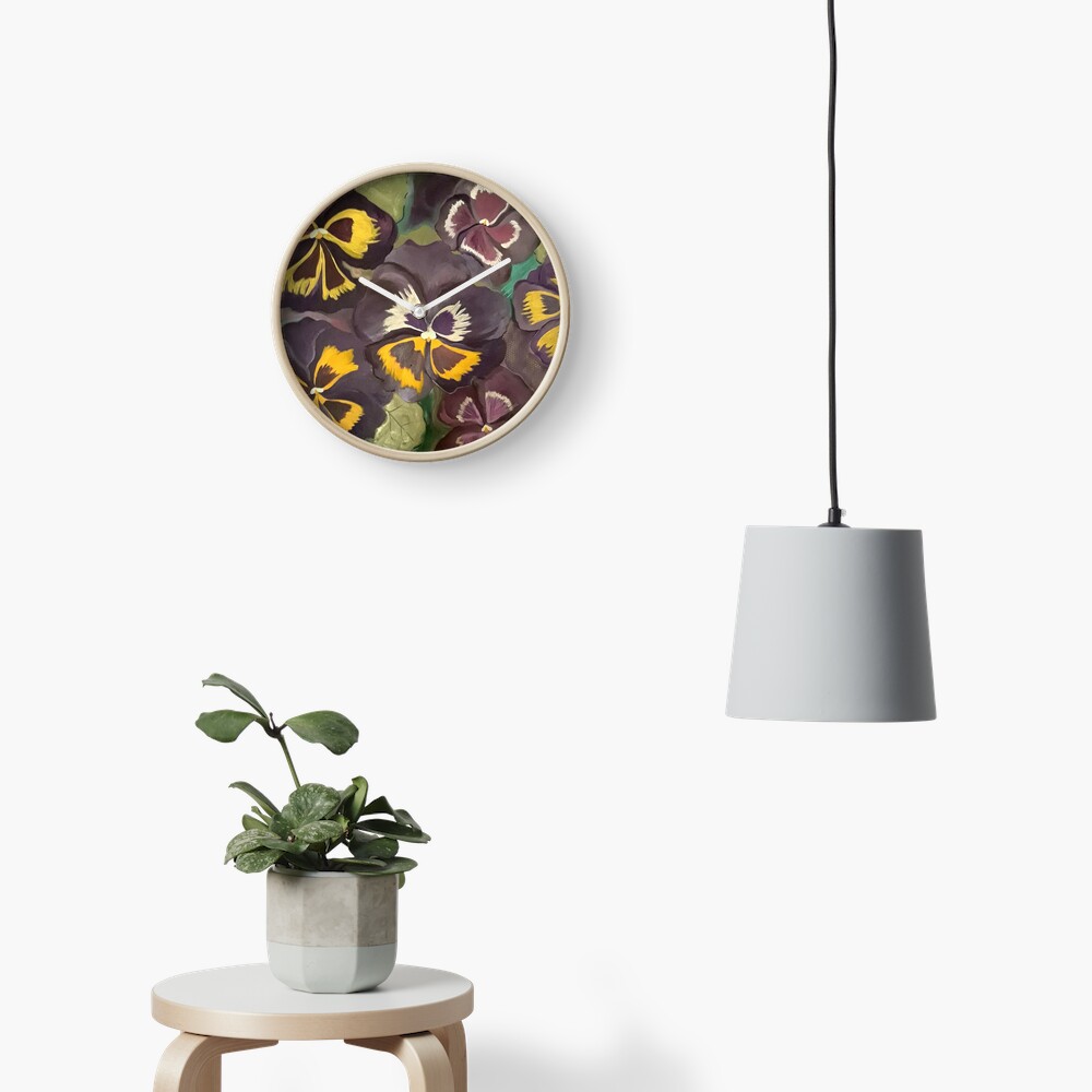 Item preview, Clock designed and sold by HeathersArt.