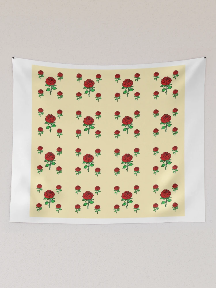 Thumbnail 2 of 3, Tapestry, Red Roses Pattern designed and sold by varinthip.