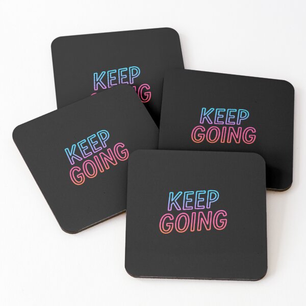 Item preview, Keep Going – Motivational Typography designed and sold by malek193.