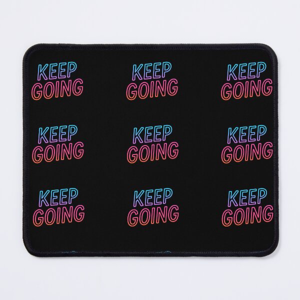 Item preview, Keep Going – Motivational Typography designed and sold by malek193.