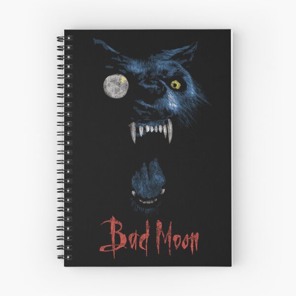 Item preview, Bad Moon distressed designed and sold by Power Up Prints.