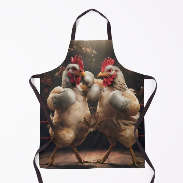 Item preview, Chicken Duel. designed and sold by MyHappyArtShop.
