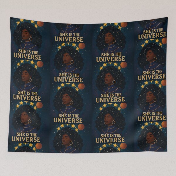 Item preview, She is the universe designed and sold by Emporium-bliss.