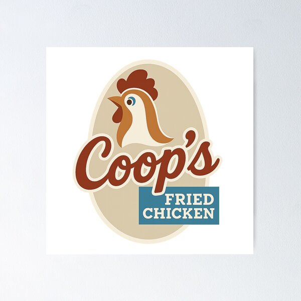 Item preview, Coop's Fried Chicken - Smoke designed and sold by gahteeriffico.