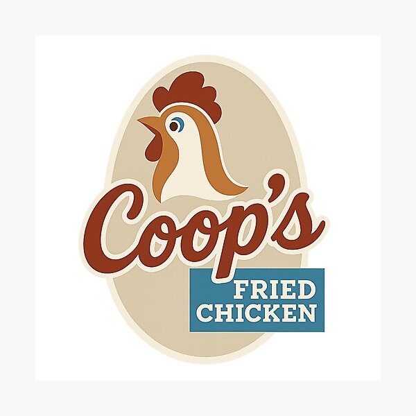 Item preview, Coop's Fried Chicken - Smoke designed and sold by gahteeriffico.