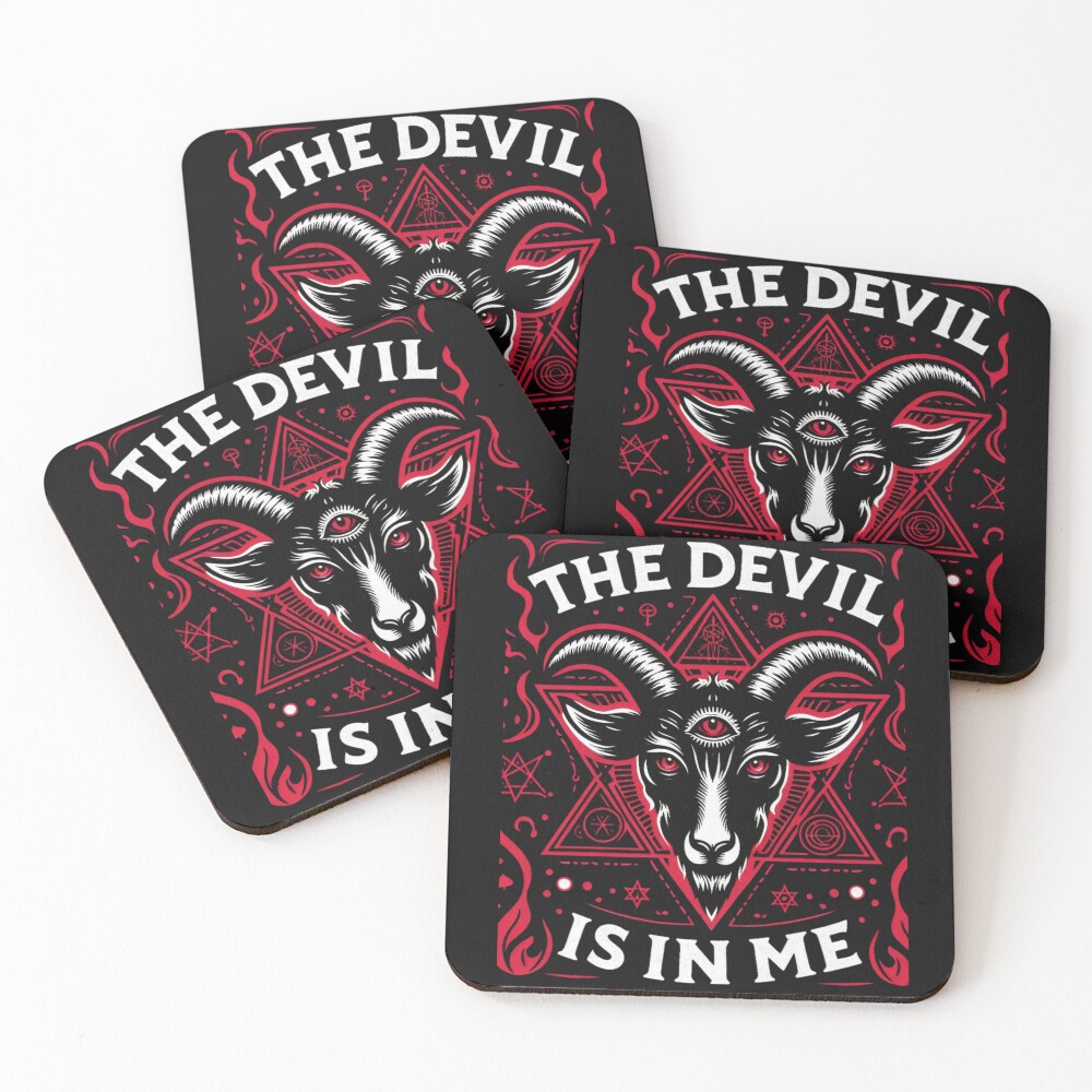 Item preview, Coasters (Set of 4) designed and sold by orderofhardcore.