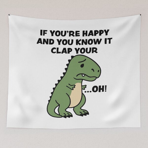 Item preview, If you're happy and you know it clap your ...oh designed and sold by PaulSDesign.