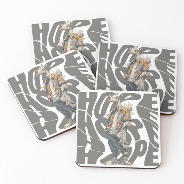 Item preview, Stylish Giraffe – Hope in Style designed and sold by POS.Studio.
