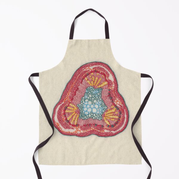 Item preview, Growing - Glycine (soy) - embroidery of plant cells designed and sold by VrijFormaat.