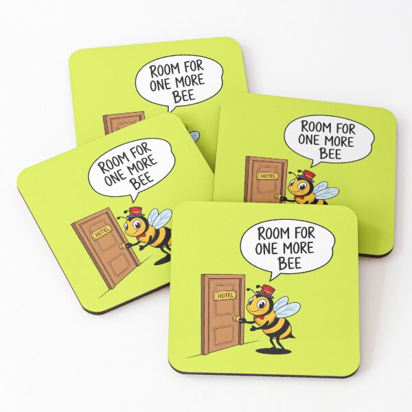 Item preview, Funny Bee Hotel Room Art designed and sold by CorBas87.