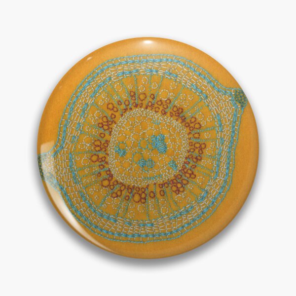 Item preview, Growing - hypericum - embroidery of plant cells designed and sold by VrijFormaat.