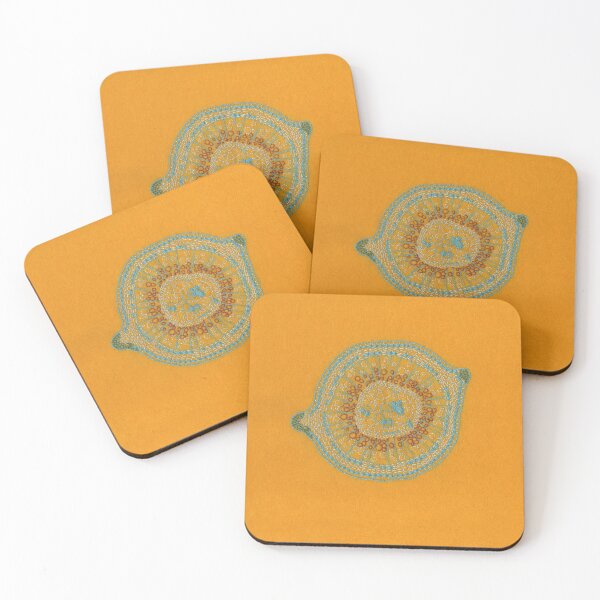 Item preview, Growing - hypericum - embroidery of plant cells designed and sold by VrijFormaat.