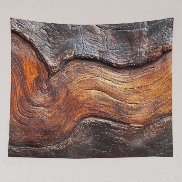 Item preview, Close Up Of Curved Natural Wood Grain designed and sold by pinkal.