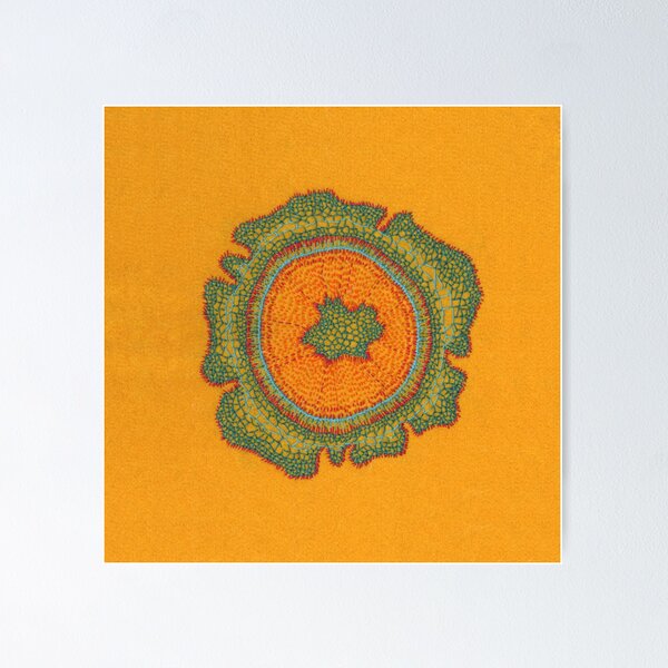 Item preview, Growing: Taxus - embroidery of plant cells designed and sold by VrijFormaat.