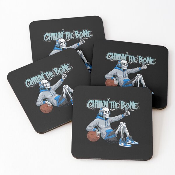 Item preview, Chillin' The Bone - Skeleton Basketball Selfie  designed and sold by PhilllandArt.