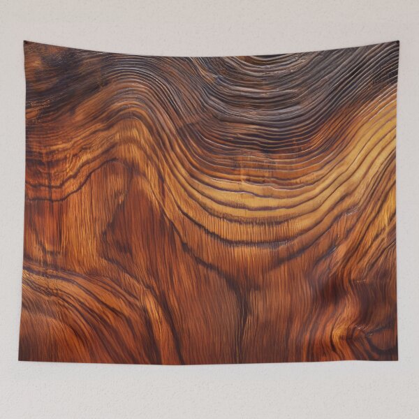 Item preview, Close Up Of Colourful Wood Grain designed and sold by pinkal.