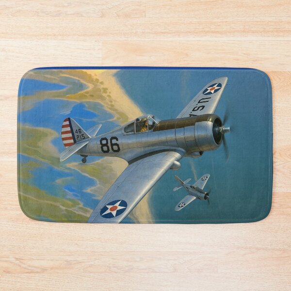 Artikelvorschau, WW2 Amerikanische Flugzeuge Curtiss P-36 Kampfflugzeug WWII Flugzeug Luftfahrt entworfen und verkauft von Blok45.