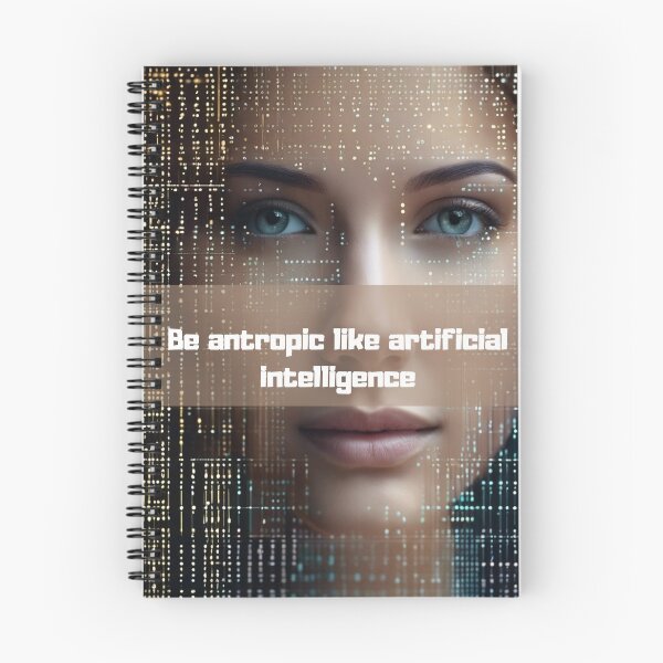 Item preview, Be Antropic Like Artificial Intelligent Nostalgic Gifts designed and sold by Maggiepeshop.