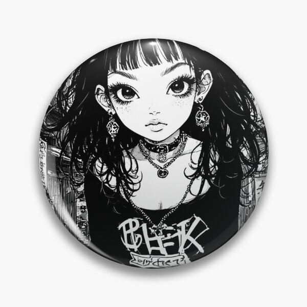 Item preview, Epic manga art kawaii girl goth, designed and sold by Design Repo.