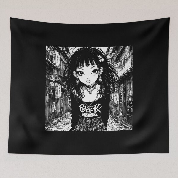 Item preview, Epic manga art kawaii girl goth, designed and sold by Design Repo.